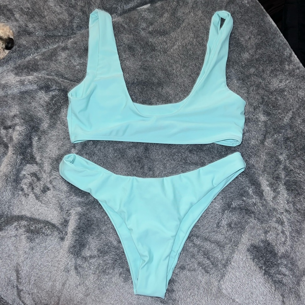 Bright Blue Bikini